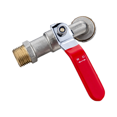OEM Garden 1/2 '' Bib Tap 3Years Warranty Brass Bibcock With Iron Lever Handle