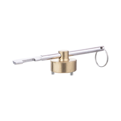 Manual DN100 Air 3 Way 2 Inch 63mm Brass Magnetic Locable Gate Valve