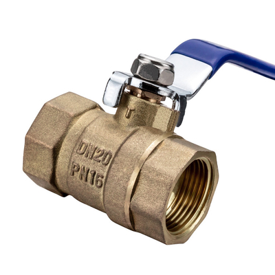 TMOK Factory Direct Female And Female Thread BSP Thread Sales Nickel Plated Brass Ball Valve