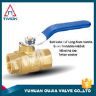 100mm 4 Inch Dn20 Threaded Brass Ball Valve For Water Flange Type