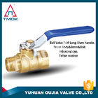 100mm 4 Inch Dn20 Threaded Brass Ball Valve For Water Flange Type