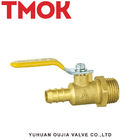 PN16 2 Inch Rubber Inflation Tank Float Threaded Brass Ball Valve