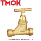 Steam 25mm 1 inch Drawing brass concealed valve With Handwheel