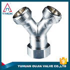 1/2 Inch Full Port Forged Nickel Plating Brass Npt Pipe Fittings