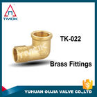 1/2&quot; NPT Union Two Way Flow Thread Female Brass Elbow Connector