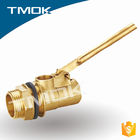 Full Port DN100 2 Inch Brass Float Valve With 8&quot; Plastic Union