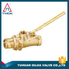 Full Port DN100 2 Inch Brass Float Valve With 8&quot; Plastic Union