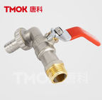 Low Pressure Brass Bibcock Ball Valve Male Thread Connection For Water
