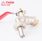 1/2×3/4&quot; 16 Bar Brass Bibcock Valve Outdoor And IBC Tank Use