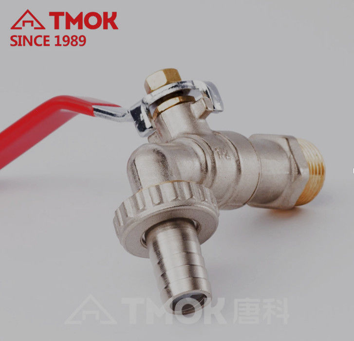 3 Years Guarantee Brass water tap ball valve For IBC Tank Steel Handle PN16 Pressure