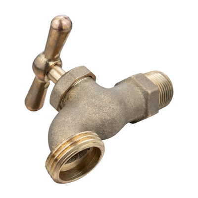 Single Cold Water Basin Faucet Outdoor Garden Bathroom Taps Wall Mount Brass Bibcock