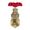 Brass BSPT Stop Valve 4 Inch Water DN20 Oil And Gas Pipeline Manual PN16 Brass Gate Valve