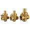Forged 1/2&quot; PN16 Double Female Thread Brass Water Pressure Reducing Valve With Gauge
