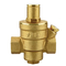 Forged 1/2&quot; PN16 Double Female Thread Brass Water Pressure Reducing Valve With Gauge