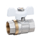 1/2 Inch BSPT Male X Female Thread Double Union Forged Cryogenic Brass Ball Valve