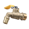 Low Pressure 1/2 Inch brass bib tap Hot Water 0-80 ℃ Nature Brass Color Brass Bibcock
