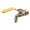 Brass Hot Water Nozzle Elbow Nozzle Quick Water Faucet Brass Ball Bibcock