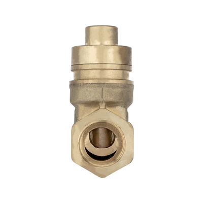 Air Gun Transmission 1 In Body Brass Gate Valve Pn16 Brass Magnetic Locable Gate Valve