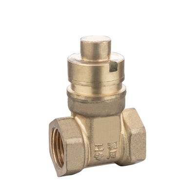 Pneumatic 1.5 Inch 32mm 35mm Brass Magnetic Locable Gate Valve For Water