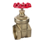 Brass Manual Forged Gate Valve Bsp Female Thread Handle Wheel Brass Gate Valve For Water Oil Gas