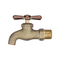 Manual Control 1/2&quot; DN15 Brass Body Garden Water Tap Faucet Hose Brass Stop Bibcock