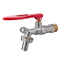 TMOK 1/2 3/4 Inch Brass Basin  Bathroom  Garden Water Tap Brass Lockable Bib Tap