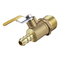 TMOK Male Female End Hose Connection BSP Lever 1/2 Inch Brass Ball Gas Valve