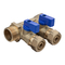 3/4 Inch 1 Inch 2 Way 3 Way 4 Way Brass Water Manifold for Water Distributor