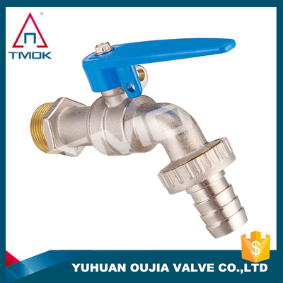 1/2" 3/4" BSP Thread One Way Flow Water Sanitary Hose Cock Taps Wall Mounted Brass Bibcock