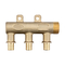 TMOK 3/4 Inch 1 Inch PN16 Three Way Brass Water Manifold For Water Distributor