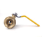 TMOK Female And Female BSP Thread Brass Ball Valve With Yellow Handle