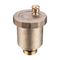 Male Thread Automatic Air Vent Exhaust Valve Brass Material