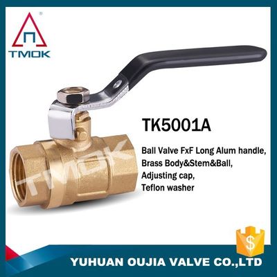 CW617n WOG600 Forged 1 Inch 12mm Brass Lever Ball Valve