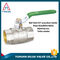 Y Pattern  1&quot; 1/2'' Bronze Ball Valve With Filter Strainer