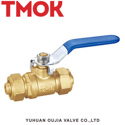 brass color good quality long handle sand blasting temperature brass ball vavle
