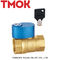 top sales brass color black handle compression fitting external thread brass ball vavle