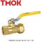 Brass magnetically controlled lockable handleplastic butterfly handle ball valve