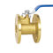 High quality brass flange ball valve dn15-dn150 smith dungs valve