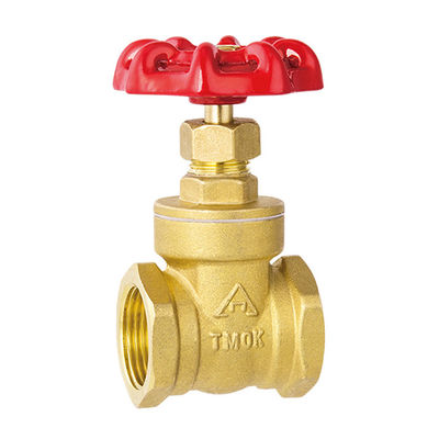 TMOK PN16 DN25 Thermostatic  PIGLER Brass Gate Valve With Hand Wheel