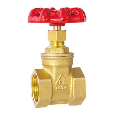 TMOK PN16 DN25 Thermostatic  PIGLER Brass Gate Valve With Hand Wheel