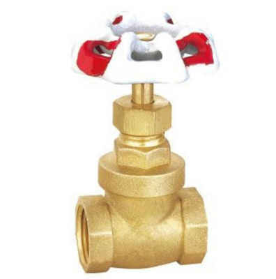 Dn25 Tokyo Servo Thermostatic Solar 76MM 3in Brass Gate Valve With Red And White Handle