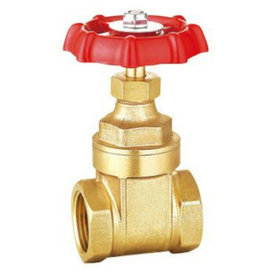 Dn25 Tokyo Servo Thermostatic Solar 76MM 3in Brass Gate Valve With Red And White Handle