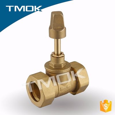Water Meter Drawing Cock Concealed 22mm 3/4" Steam Stop Valve