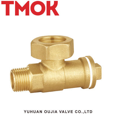 1/2" 15mm stop brass ferrule valve