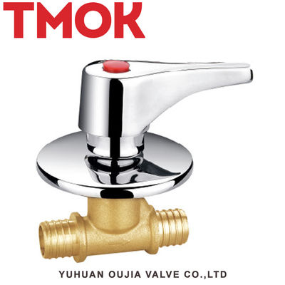 1/2" 15mm stop brass ferrule valve