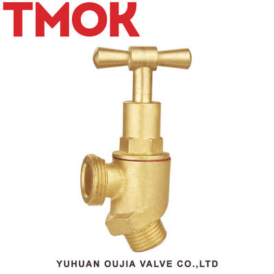 1/2" 15mm stop brass ferrule valve