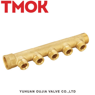 Pex 1/2&quot; Brass Bar Manifold