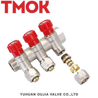 Pex 1/2&quot; Brass Bar Manifold