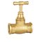 Brass Stop Cock Plumbing Prv Valv For Water Line